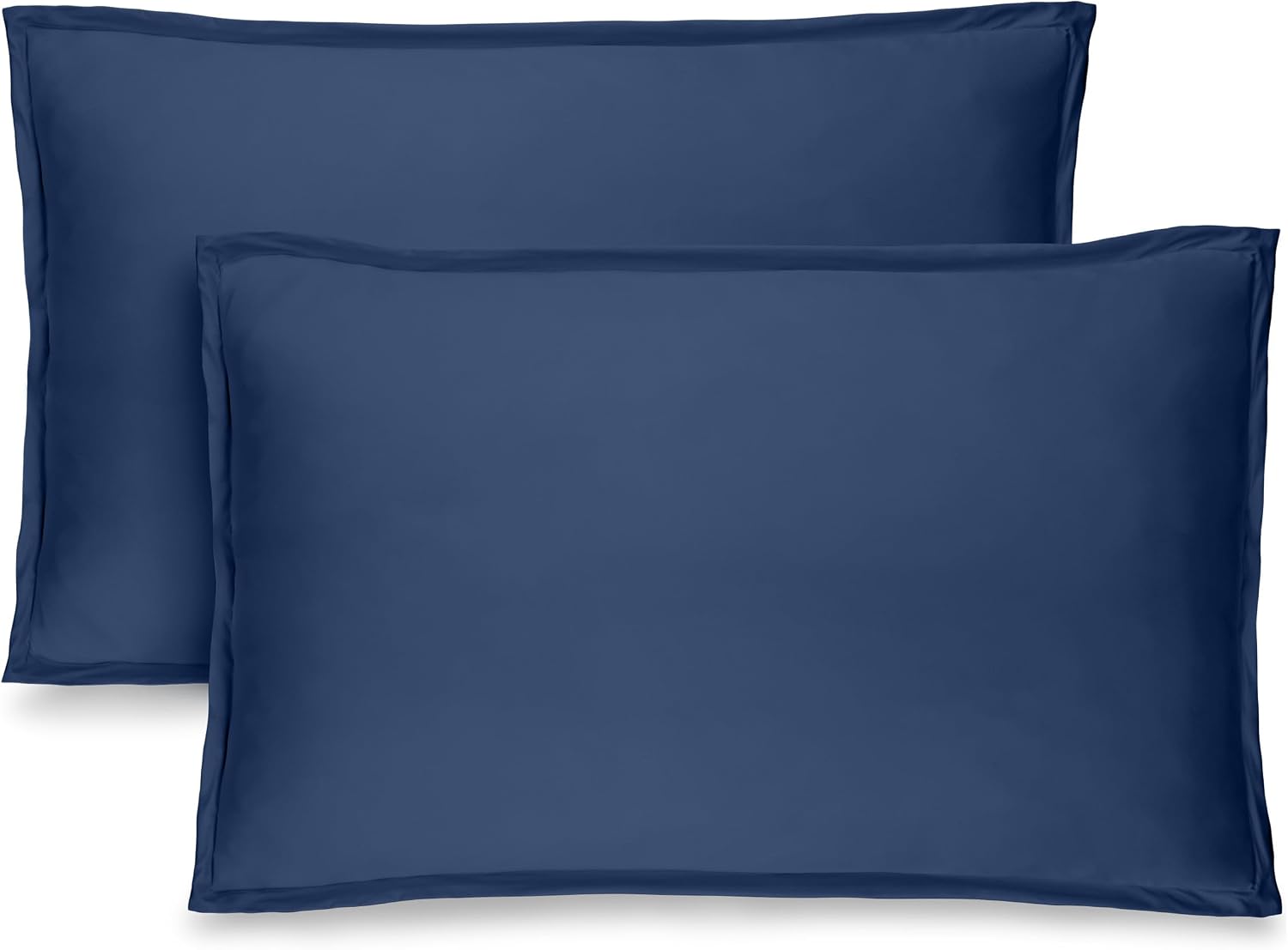 Dark Blue Ultra Soft Microfiber Standard Pillow Shams