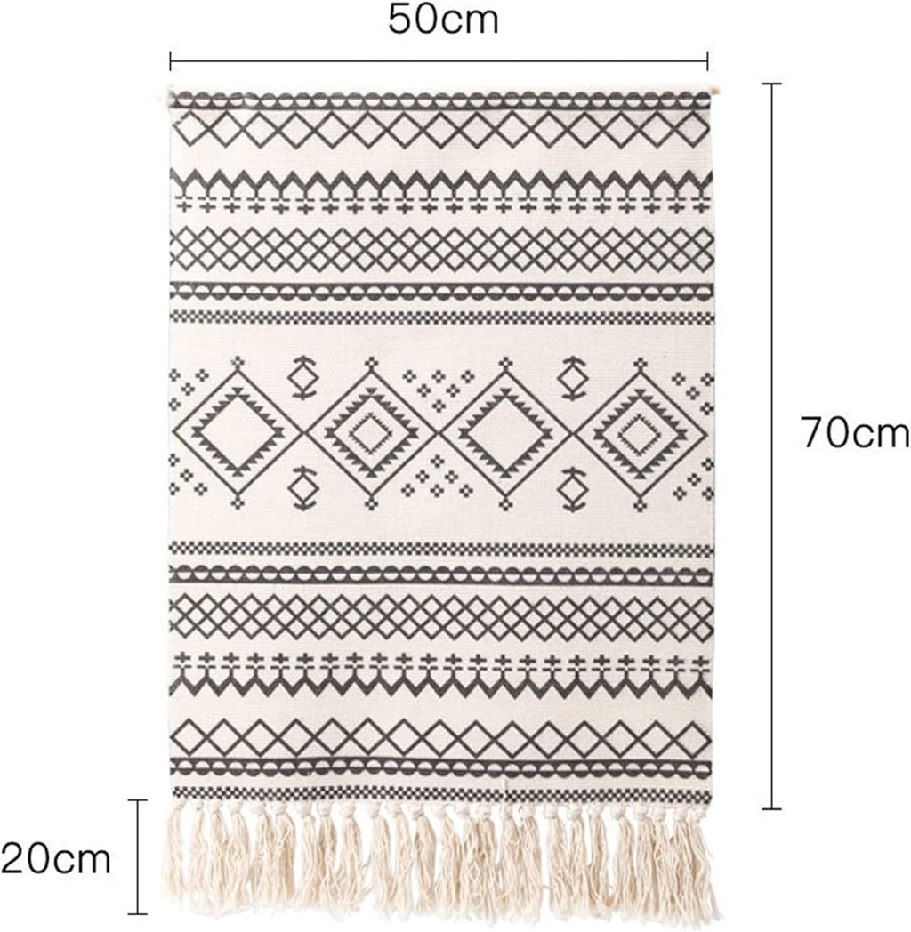 Handmade Tassel Woven Boho Macrame Wall Hanging