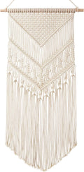 Boho Geometric Woven Macrame Wall Hanging Decor