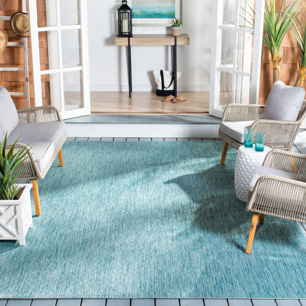 Aqua Waterproof Indoor Outdoor Courtyard Runner Rug