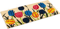 Large Tulip Pattern Coir Non Slip Welcome Doormat