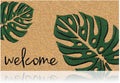 Minimalist Leaf Coir Non Slip Welcome Doormat