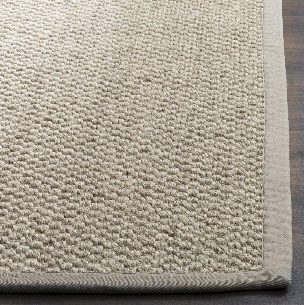 Marble Border Woven Sisal Natural Fiber Runner Rug
