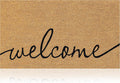 Minimal Shedding Non Slip Natural Coir Welcome Doormat