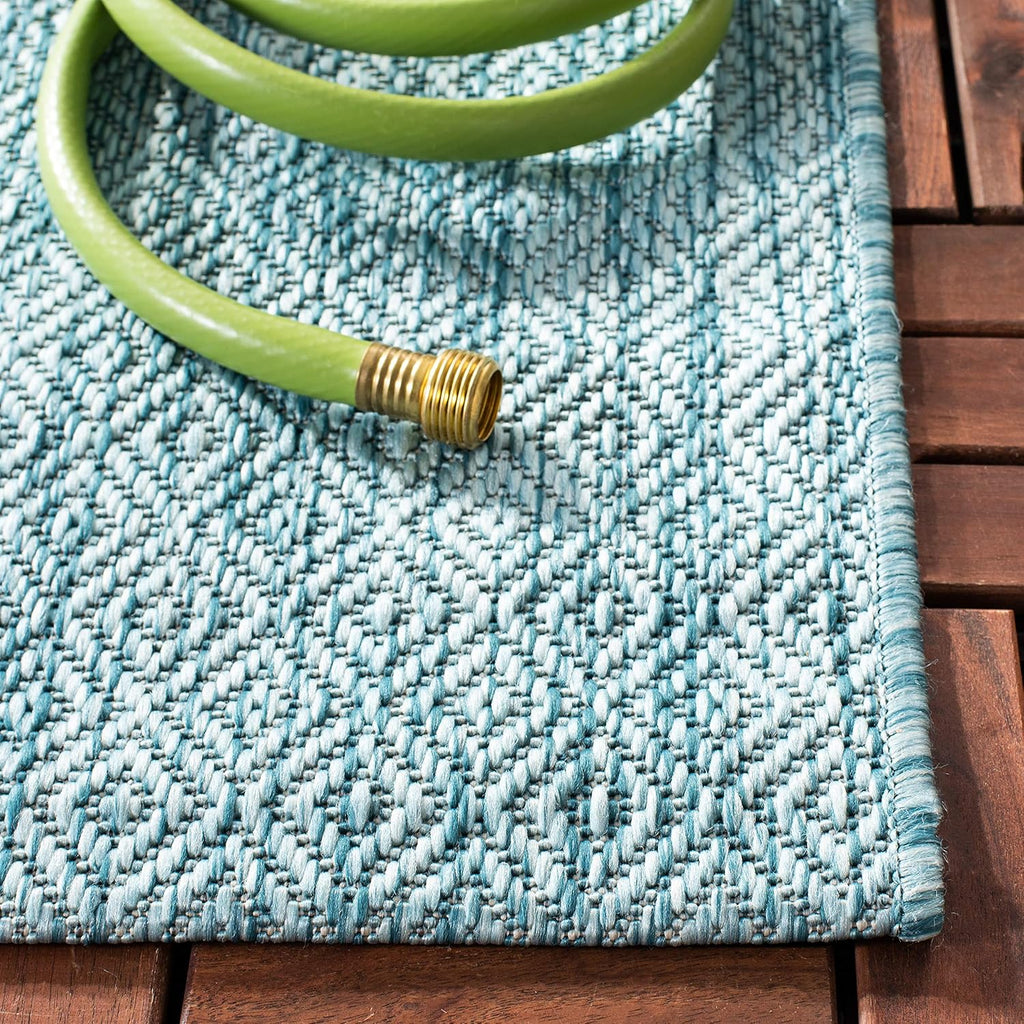 Aqua Waterproof Indoor Outdoor Courtyard Runner Rug
