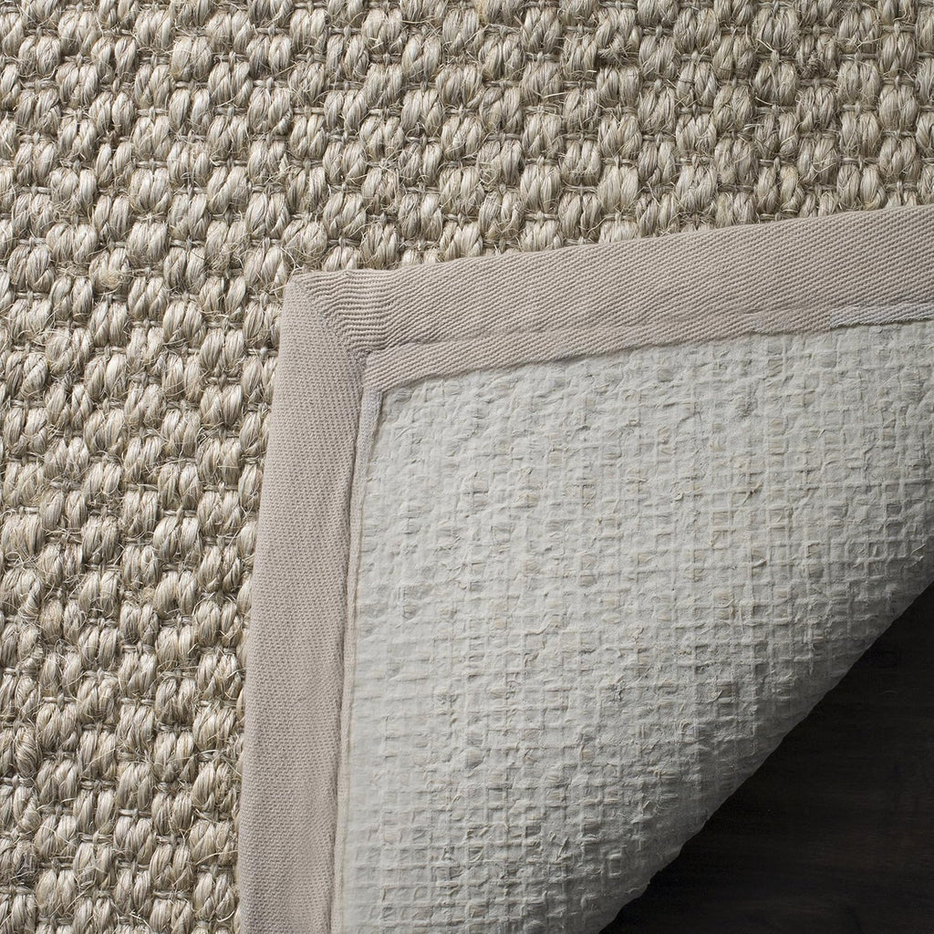 Marble Border Woven Sisal Natural Fiber Runner Rug