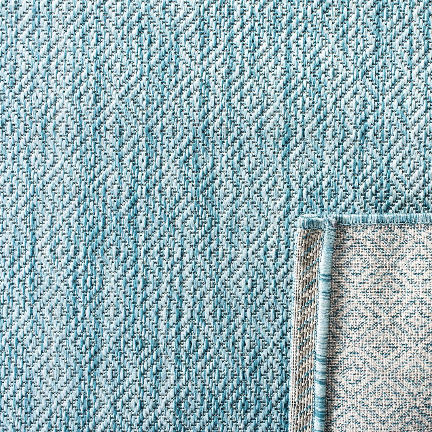 Aqua Waterproof Indoor Outdoor Courtyard Runner Rug